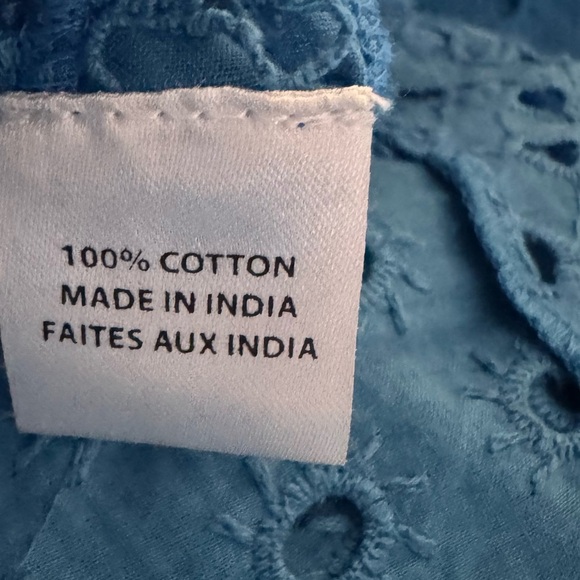 Misa Los Angeles Victoria Cover Up Dress Blue Sz Small - Picture 10 of 10